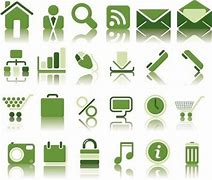 Image result for Green Web Icon