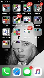 Image result for +iPhone Home Screen Layout White Backround