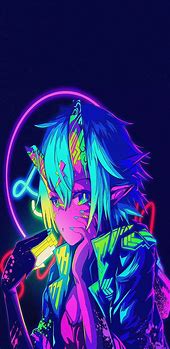 Image result for Neon Anime Aesthetic