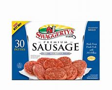 Image result for Spicy Sausage in Purple Box
