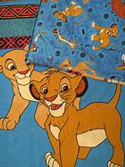 Image result for Vintage Lion King Blanket