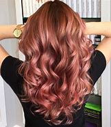 Image result for Red Rose Gold Hair Color