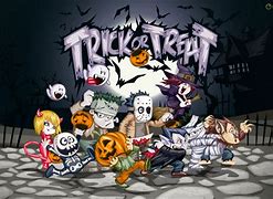 Image result for Halloween Cartoon Characters Background