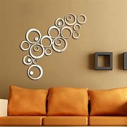 Image result for Mirror Effect Wall Stickers