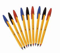 Image result for Yellow Bic Pens