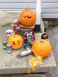 Image result for Throwing Up Pumpkin Ideas
