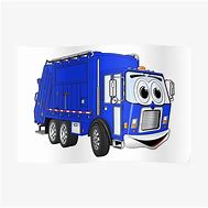 Image result for Garbage Truck Cartoon