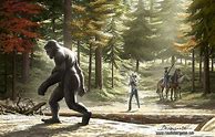 Image result for Bigfoot Art