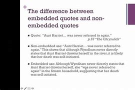 Image result for Embedded Quotes Practice