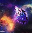 Image result for Galaxy Moon Wolf Art