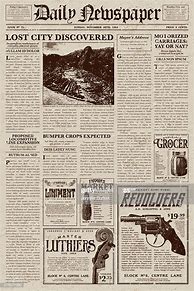 Image result for Old Newspaper Posters