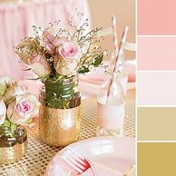 Image result for Pink and Gold Color Scheme