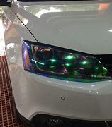 Image result for Headlight Tint Film Over Chrome Parts