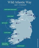 Image result for Wild Atlantic Way Ireland Map