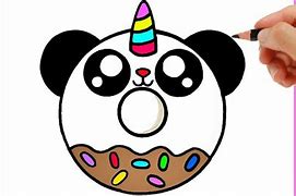 Image result for Unicorn Donut Drawing