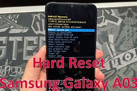 Image result for Samsung Phone A03 Factory Reset