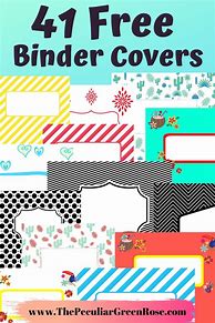 Image result for Binder Cover Labels