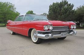 Image result for Cadillac DeVille Red
