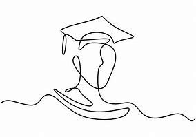 Image result for Graduation Line Art