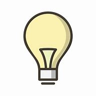 Image result for Light Bulb Icon Vector