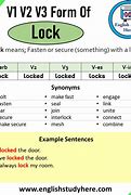 Image result for Locked Up Synonym