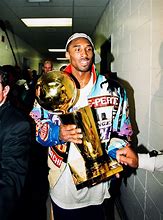 Image result for Kobe Bryant Lakers with Trophy