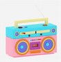 Image result for Cartoon Boombox Wink