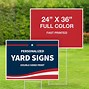 Image result for Custom Plastic Yard Signs for Business