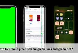 Image result for iPhone Screen Green and White
