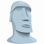 Image result for Moai Emoji All Versions