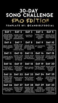 Image result for 30-Day Song Challenge Pop Punk