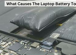 Image result for Signs of Laptop Battery Expanding