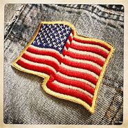 Image result for Embroidered American Flag Patch