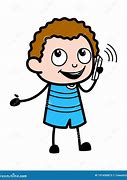 Image result for Someone On the Phone Cartoon