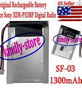 Image result for Sony XDR P1dbp Battery