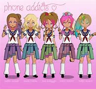 Image result for Yandere Simulator Phone Addicts