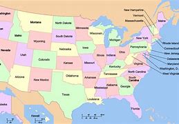 Image result for USA Map and States