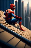 Image result for Spider-Man On Roof