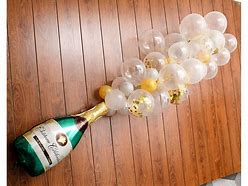 Image result for Champagne Bottle Balloon