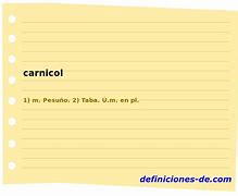 Image result for carnicol