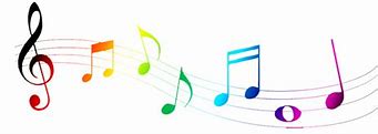 Image result for Colourful Music Notes Background