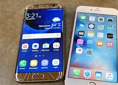 Image result for Galaxy vs iPhone Drop Test
