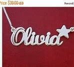 Image result for Lucie Name Necklace