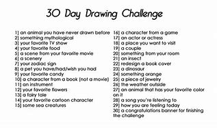 Image result for 30-Day Sketch Challenge