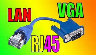 Image result for VGA to Ethernet Cable