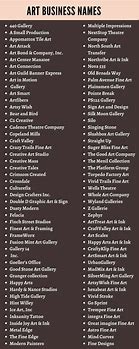 Image result for List of Business Names