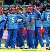 Image result for Afghanistan National Cricket Team Players Rahmanullah Batting