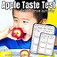 Image result for 5 Senses Apple Tasting Chart