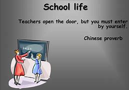 Image result for Presentation On School Life