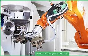 Image result for Examples of Pre Programmed Robots